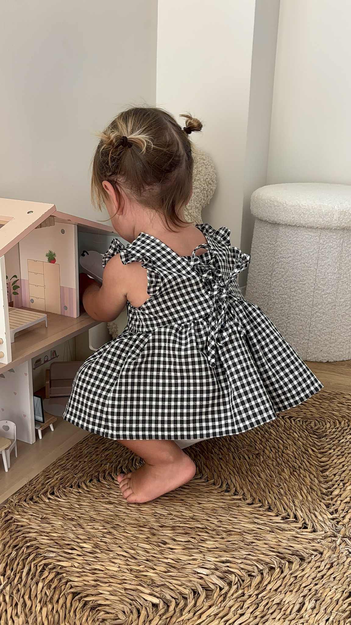 Ensemble Tendance Quadrillé