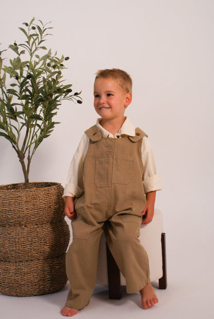 Salopette Coton Brume