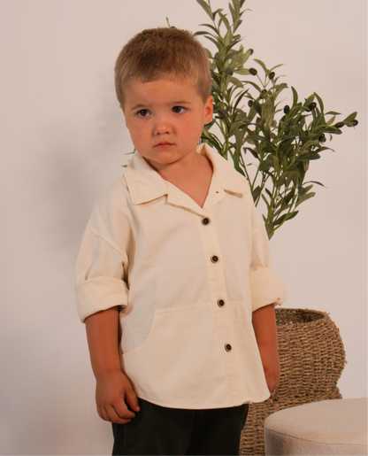 Chemise Aube d’Automne Beige