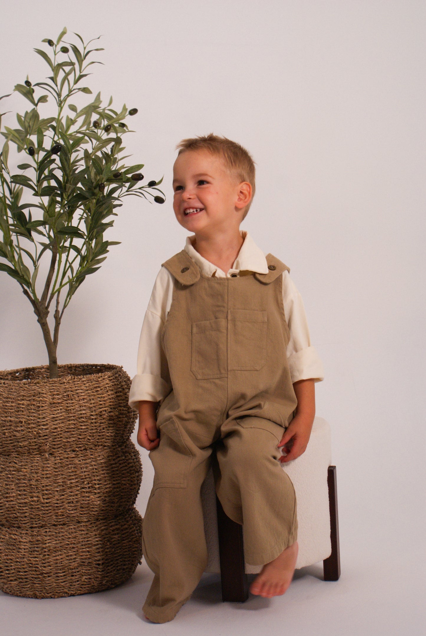 Salopette Coton Brume