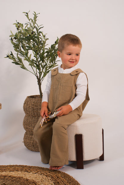 Salopette Coton Brume