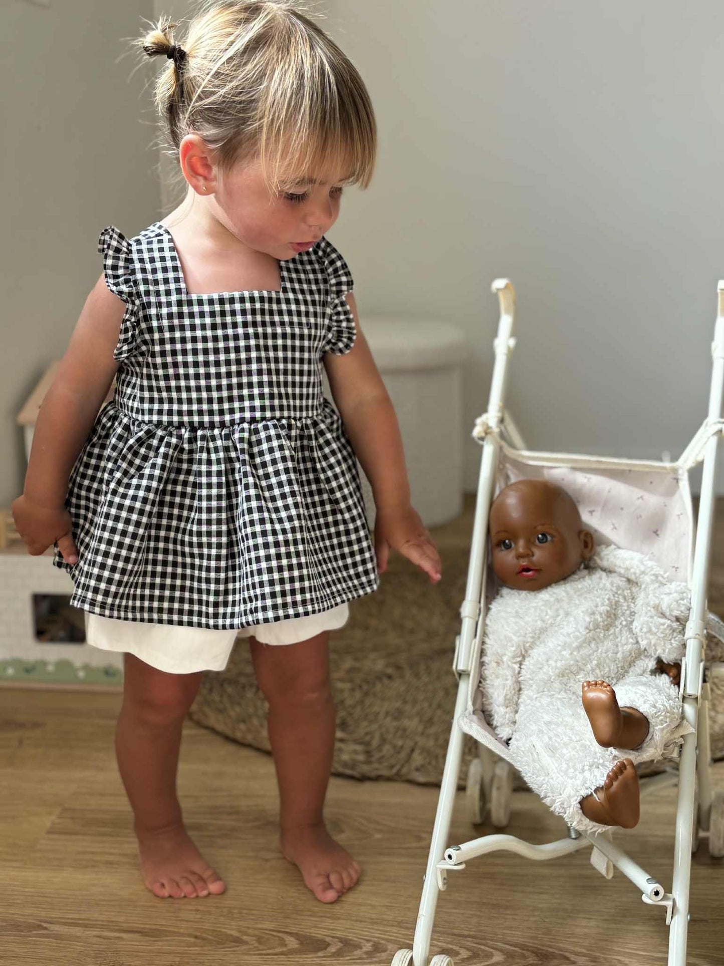 Ensemble Tendance Quadrillé